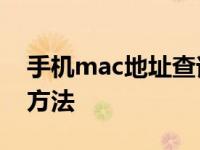 手机mac地址查询 快速获取设备唯一标识的方法